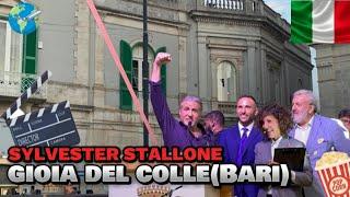 ¡Sylvester Stallone en Puglia! Ahora es ciudadano honorario de Gioia del Colle 