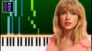 Taylor Swift - cardigan (Piano Tutorial Easy) @pianobymhd @easypianobyMHD