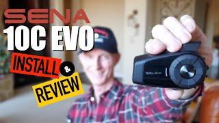 Sena 10C Evo Installation and Review | CruisemansGarage.com