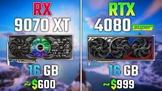 AMD RX 9070 XT vs RTX 4080 SUPER | Test in 7 Games