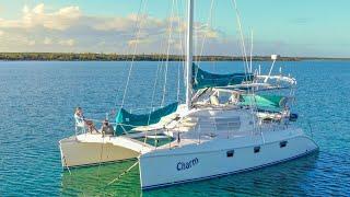 CATAMARAN SAILBOAT TOUR (42' Manta Full Walkthrough Inside & Out!) [Can Sail Around The World!]