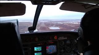 Landing Sideways in the Kuskokwim Delta, Alaska