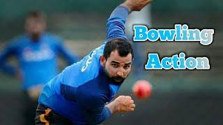 Mohammad Shami Bowling Action Slow Motion | Net Bowling practice