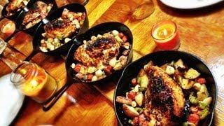 Cast Iron Roasted Chicken & Vegetables