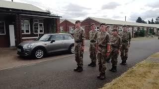 Cadets Marching