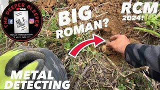 Big ROMAN Coin at the RCM 2024 #metaldetecting #metal detecting uk #deus2