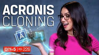 Cloning your SSD using Acronis – DIY in 5 Ep 226