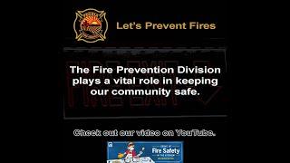 Home Safety Tips - Fire Prevention Week 2020