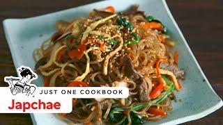 How To Make Japchae (Recipe) チャプチェの作り方 （レシピ）