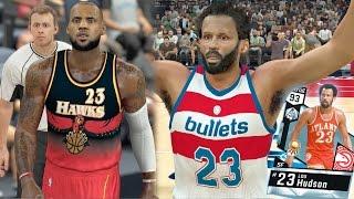 NBA 2k17 MyTeam - Diamond 93 OVR Lou Hudson Debut vs 99 Kobe and LeBron!