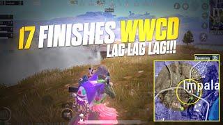 17 Finishes Dominating WWCD | T1 Scrims Highlights | IGL POV - iPhone 13 Pro | BGMI 