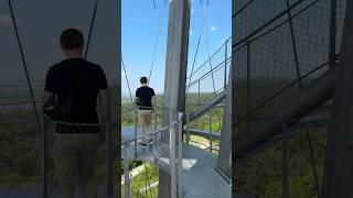 In the fantastic middle part of the 35 meter high Schönbuchturm near Herrenberg Germany 2023 #shorts