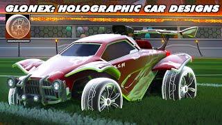 Glonex: Holographic Car Designs - Rocket League