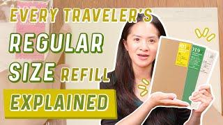 26 Notebook Styles?? Every TRAVELER's Notebook Regular Size Refill Explained