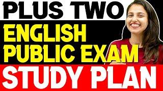 Plus Two English Public Exam Study Plan ! Exam Winner +2