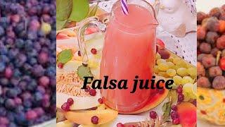 Refreshing and healthy Falsa Juice Recipe by Syed Maria's kitchen