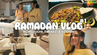 ramadan vlog 1  Alltag, Möbelsuche & Kochen mit Nil | ay