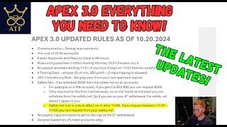 APEX 3.0 RULE CHANGES - EVERYTHING YOU NEED TO KNOW - UPDATED 10.20.2024