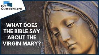 What does the Bible say about the virgin Mary? | GotQuestions.org