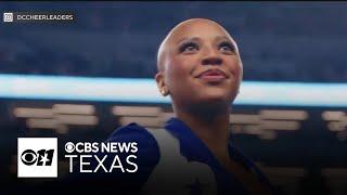 Cowboys cheerleader overcomes alopecia to inspire fans and raise awareness