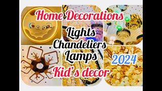 Lighting for home decoration | Fancy lights | Modern Chandelier |lightings With birds chirping sound