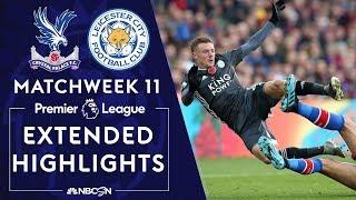 Crystal Palace v. Leicester City | PREMIER LEAGUE HIGHLIGHTS | 11/03/19 | NBC Sports