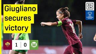 HIGHLIGHTS | AS Roma vs. VfL Wolfsburg -- UEFA Women's Champions League 2024-25