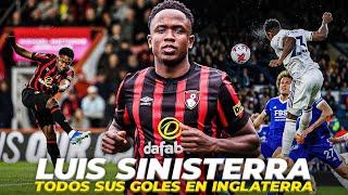 TODOS LOS GOLES DE LUIS SINISTERRA EN INGLATERRA