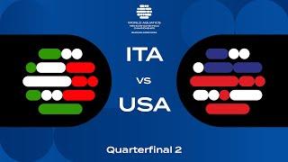 Quarter-Final 2 | Italy vs United States | World Aquatics Men's U18 Water Polo Championships 2024