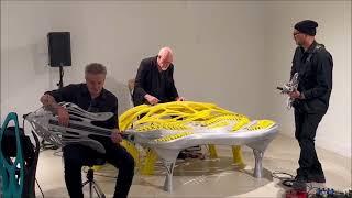 Select sonic sculptures live at human x machina, Miami International Fine Arts (MIFA Gallery)