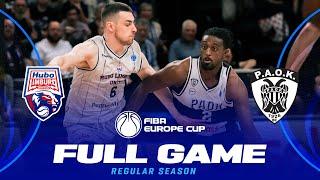 Hubo Limburg United v PAOK mateco | Full Basketball Game | FIBA Europe Cup 2024-25