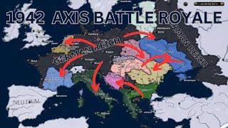 [HOI4 Timelapse] European Axis Powers Battle Royale