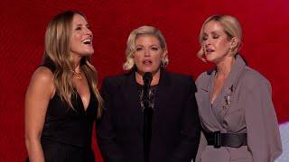 The Chicks sing the National Anthem at 2024 DNC (Aug. 22, 2024)