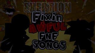 Exertion [ft. @PigeonPie-ki9nd] (Instrumental) - Fixing AWFUL FNF Songs OST [+FLP]