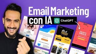 Crea la campaña PERFECTA de Email Marketing ¡Resultados INCREÍBLES con ChatGPT!