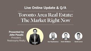 November Toronto Area Real Estate Live Update & Q/A - Thursday Nov 14th 12PM ET