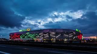 FCA - WWK Arena Augsburg - Beleuchtung Zeitraffer