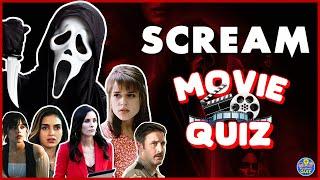 "SCREAM MOVIES" QUIZ! | Horror Movie Quiz