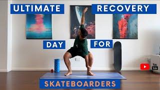 Ultimate recovery day for skateboarders: 35 min follow along stretch and recovery session.