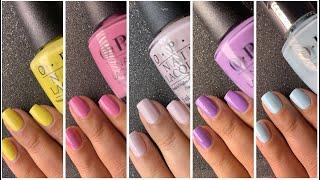 5 Nail polish swatches india OPI