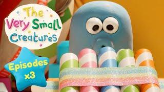 Special Ball / Noisy / Sticky | The Very Small Creatures | 3x full episodes