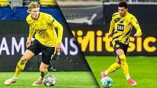 The Erling Haaland & Jadon Sancho Duo at Dortmund..