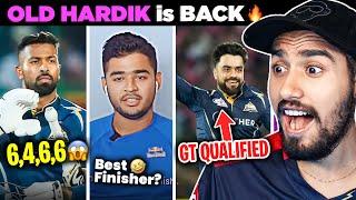 BHAI ZAMPA ko firse PEL DIA  : OLD Hardik is BACK! | GT QUALIFIED? | GT vs RR