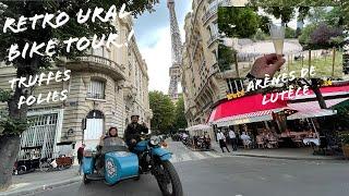 PARIS VLOG Day 5 pt3: ONE Hour Ural Bike Tour + Perigord Truffle Dinner + Cheese Night Cap 4K