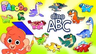 Learn the ABC with Cute Baby DINO names for Kids | Club Baboo | Learn everything about Dinosaurs