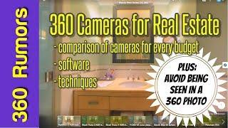 The best 360 cameras for real estate photos and virtual tours - comparison, software, techniques