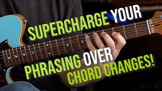 Supercharge your phrasing over chord changes! | TOM QUAYLE LESSON