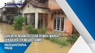 Banjir Rendam Ratusan Rumah Warga Di Kabupaten Muaro Jambi