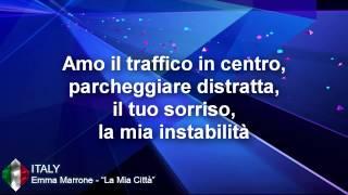 Eurovision 2014 Italy: Emma Morreno - "La Mia Città" | Lyrics