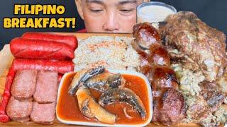 Filipino Breakfast Muffins Asmr | Pinoy Almusal Filipino Food Mukbang Philippines